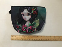 Gothic Toddler Garden Fairy Change Purse Makeup Bag Venus Flytrap