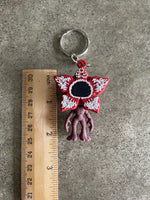 Stranger Things Demogorgon Vinyl Figure Keychain Bag Clip Rear View Mirror Hang