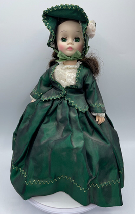 Madame Alexander Scarlett O'Hara Vintage Gone with the Wind Doll Green Dress