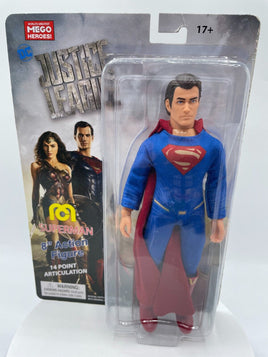 Superman Mego 8-Inch Action Figure DC Comics Justice League Henry Cavill