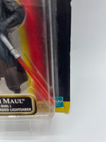 Rare Star Wars Darth Maul Action Figure Episode 1 Face Paint Variant .00 Card