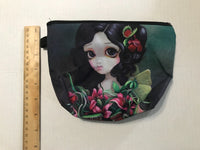 Gothic Toddler Garden Fairy Change Purse Makeup Bag Venus Flytrap