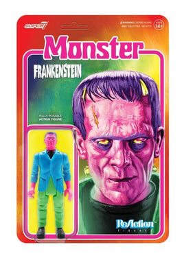 Universal Monsters Frankenstein Costume Colors Reaction Figure Super7