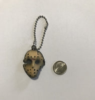 Friday the 13th Part 9 Jason Vorhees Hockey Mask Keychain Rear View Mirror Hang