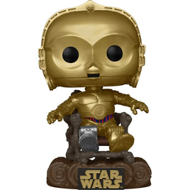 Funko Pop! Star Wars: Return of the Jedi 40th Anniversary C-3P0 in Chair #609