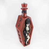 Tiki Farm Elvira Mistress of the Dark Bar Decanter Tank Standing Buffalo Mug