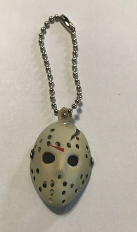 Friday the 13th Part 4 Jason Vorhees Hockey Mask Keychain Rear View Mirror Hang