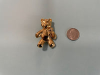 Vintage AAI Christmas Teddy Bear Brooch Women's Lapel Pin