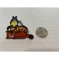 Totoro Pin My Neighbor Totoro Catbus Lapel Pin Brooch -  Hayao Miyazaki Pin Anim