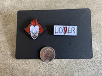 It Pennywise Horror Lover Clown Lapel Pin Set