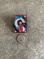 Spirited Away Chihiro & Haku Lapel Pin Hayao Miyazaki Anime Soot Sprite No Face