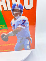 John Elway 1994 Sealed Full Wheaties Box with Exclusive Poster Denver Broncos