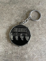 The Beatles Double Sided Medallion Keychain Music Lovers Valentines Day Gift