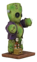 Frankenstein Pinheads Cold Cast Resin Mini Voodoo Statue Frankenstitch Figurine