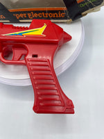 Vintage Super Electronic Space Gun Ray Gun 1970's -80's with Box KK Toys