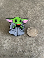 Star Wars The Mandalorian Baby Yoda Grogu The Child Lapel Pin Set of 4