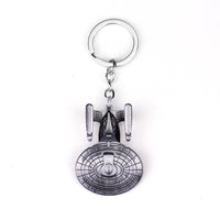 Star Trek Starship Enterprise Metal Keychain Sci Fi Fan Gift Science Fiction