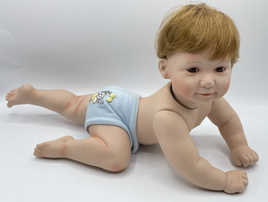 Ashton Drake Porcelain Large Baby Boy Doll 19" Vintage 1994 Titus Tomescu