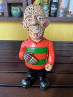 Freddy Kruger Horror Movie Garden Gnome Tiki Bar Figure Statue or Yard Lawn