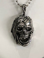 Gothic Skull Horror Necklace Charm Iron Maiden Horror Gothic Lovers Gift