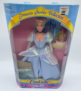 Vintage Disney Cinderella Doll Princess Stories Collection 1997 Barbie Size Doll