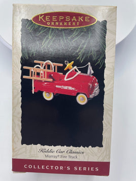 Hallmark Keepsake Ornament Kiddie Car Classics Murray Fire Truck Series 1995