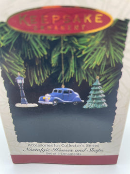 Hallmark Nostalgic Houses and Shops Accessories Keepsake Ornaments 1995