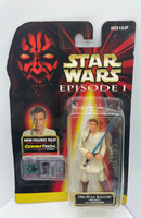 Vintage Star Wars Episode 1 Obi-Wan Kenobi Jedi Duel Action Figure .00 Card 1998