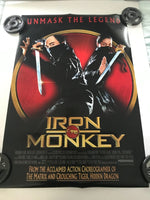 Iron Monkey Original One Sheet Movie Poster 2001 Donnie Yen Kung Fu Film