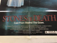 Rare Vintage Stones of Death One Sheet Movie Poster 1988 Horror Film