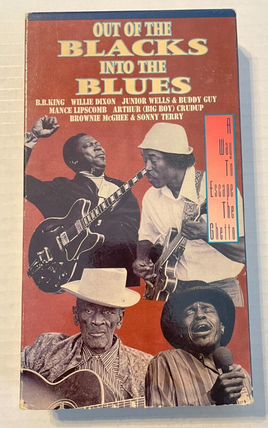 Rare Vintage Video Tape Out of the Blacks into the Blues VHS 1992 B.B. King