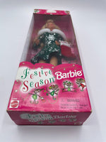 Vintage Festive Season Barbie Doll 1997 Special Edition Christmas Stocking