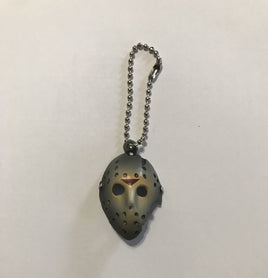 Friday the 13th Part 7 Jason Vorhees Hockey Mask Keychain Rear View Mirror Hang