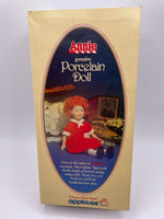 Vintage 1982 Little Orphan Annie Doll Applause Porcelain Doll New Original Box