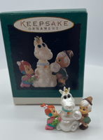 Hallmark The Flintstones Pebbles and Bamm-Bamm Miniature Keepsake Ornament 1995