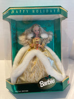 Vintage Special Edition Happy Holidays Barbie Doll New in Box 1994 Box Error