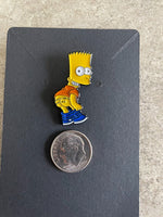 Bart Simpson Don't Tread On Me Funny Parody Lapel Pin 2nd Amendment 2A Gift