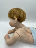 Ashton Drake Porcelain Large Baby Boy Doll 19" Vintage 1994 Titus Tomescu