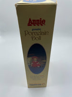 Vintage 1982 Little Orphan Annie Doll Applause Porcelain Doll New Original Box