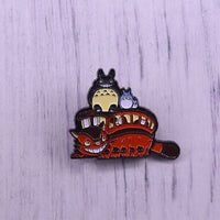 Totoro Pin My Neighbor Totoro Catbus Lapel Pin Brooch -  Hayao Miyazaki Pin Anim