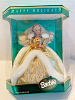 Vintage Special Edition Happy Holidays Barbie Doll New in Box 1994 Box Error