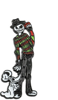 Jack Skellington as Freddy Kruger Lapel Pin Nightmare Before Christmas Elm St.