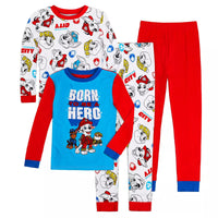 Boys Size 4 Paw Patrol The Movie Tops & Bottoms Pajama Sets Nickelodeon Licensed