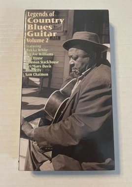 Rare Vintage Video Tape Legends of Country Blues Guitar VHS 1995 Bukka White