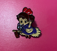 Kiki's Delivery Service Lapel Pin Jiji Hayao Miyazaki Anime Cartoon