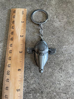 Star Wars Slave One 1 Silver Metal Keychain Sci Fi Fan Gift Boba Fett