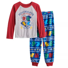 Girls Size 4 Harry Potter Magic Hogwarts is my Home Pajama Set Licensed