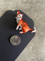 Cute Rhinestone Kitty Cat Lapel Pin Brooch Fur Mom Valentines Day Men Women Kids