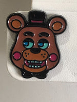 Five Night's At Freddy's Lapel Pin Video Game Horror Character Freddy Bear