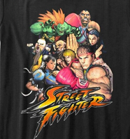 Capcom Streetfighter Men's T-Shirt Video Game Size Small S Shirt